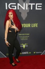 CARDI B at Ignite Angels and Devils Pre-valentine