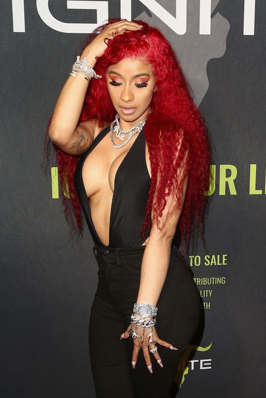 CARDI B at Ignite Angels and Devils Pre-valentine