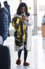 CARDI B at JFK Airport in New York 01/31/2019