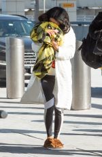 CARDI B at JFK Airport in New York 01/31/2019