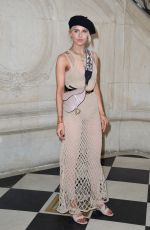 CAROLINE DAUR at Christian Dior Show at Paris Fashion Week 02/26/2019
