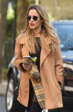 CAROLINE FLACK Gets a Parking Ticket in London 02/19/2019