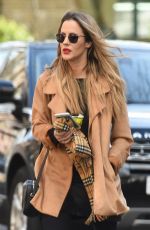 CAROLINE FLACK Gets a Parking Ticket in London 02/19/2019