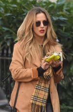 CAROLINE FLACK Gets a Parking Ticket in London 02/19/2019