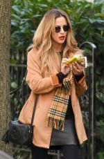 CAROLINE FLACK Gets a Parking Ticket in London 02/19/2019