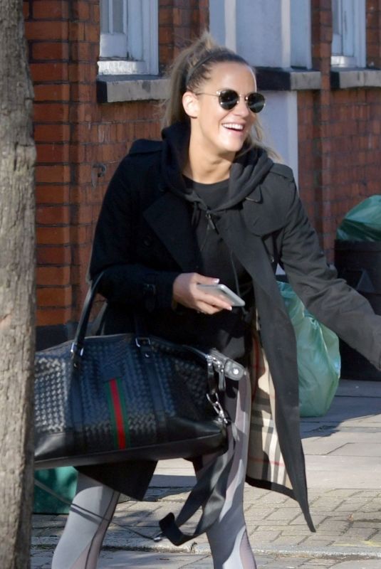 CAROLINE FLACK Out and About in London 01/30/2019