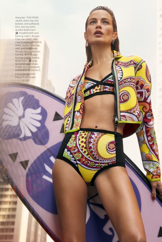 CAROLYN MURPHY in Harper’s Bazaar Magazine, March 2019