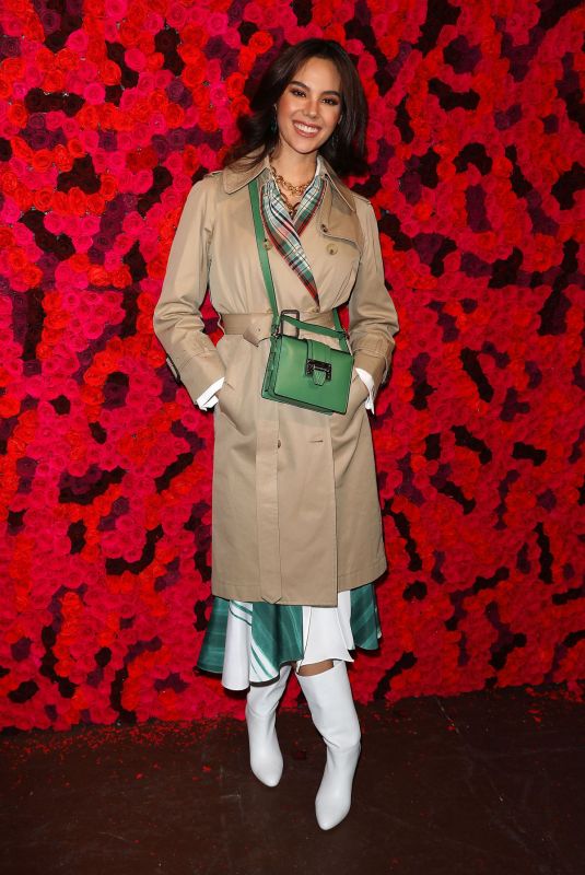 CATRIONA GRAYat Alice + Olivia Fashion Show at NYFW in New York 02/11/2019