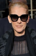 CELINE DION Leaves Her Hotel in Paris 02/01/2019