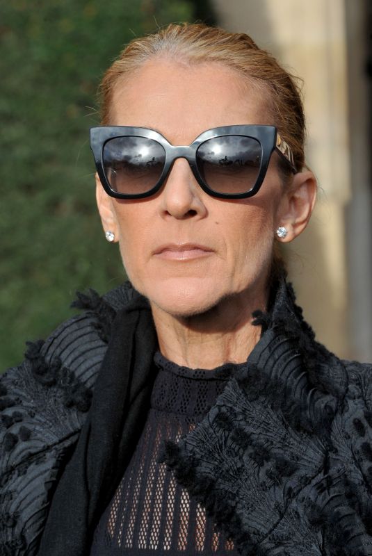 CELINE DION Leaves Her Hotel in Paris 02/01/2019