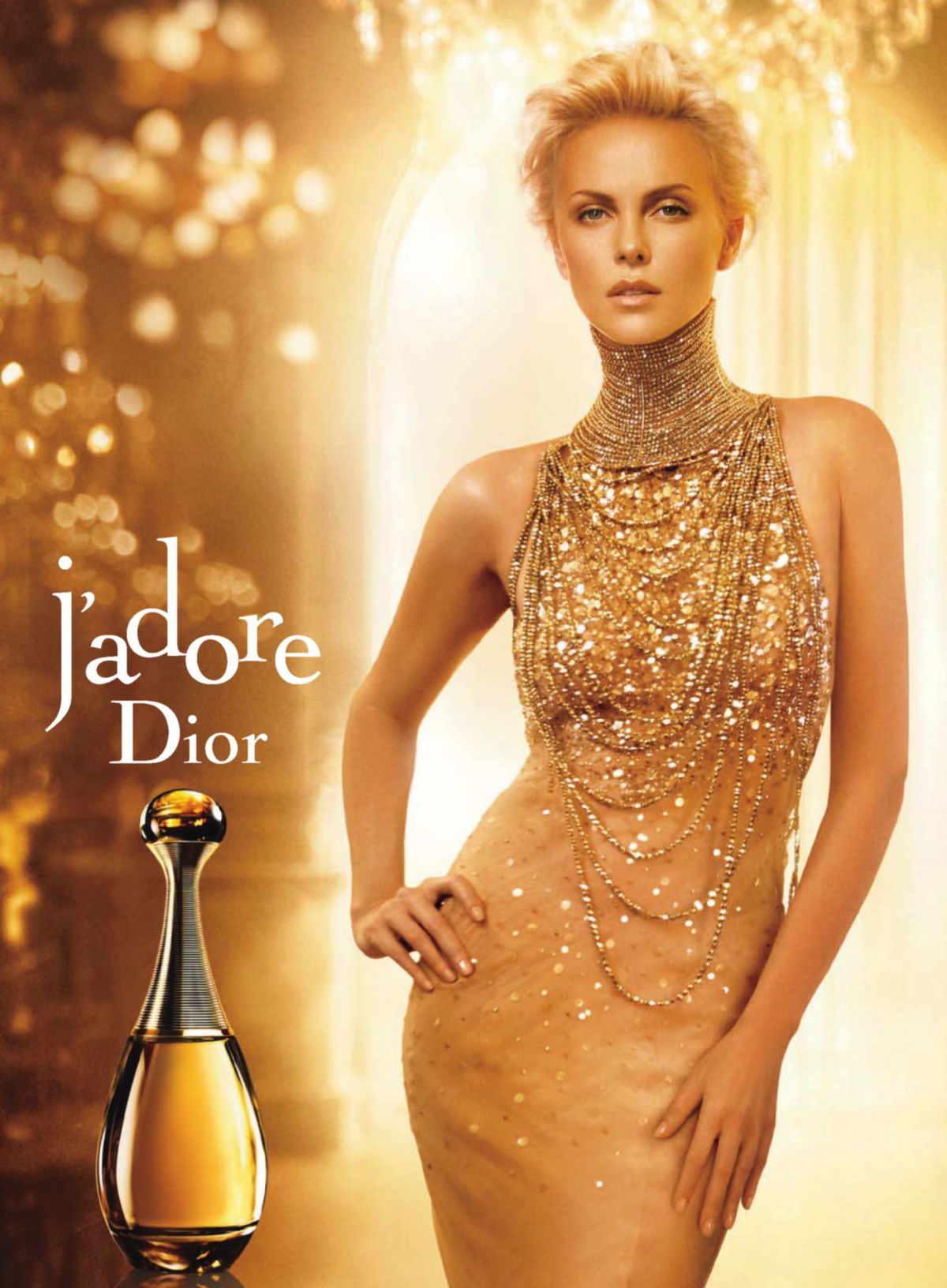 CHARLIZE THERON for Dior J’Adore - 2004 to 2018.
