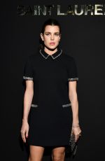 CHARLOTTE CASIRAGHI at Saint Laurent Show at Paris Fashion Week 02/26/2019