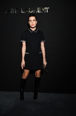 CHARLOTTE CASIRAGHI at Saint Laurent Show at Paris Fashion Week 02/26/2019