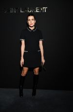 CHARLOTTE CASIRAGHI at Saint Laurent Show at Paris Fashion Week 02/26/2019