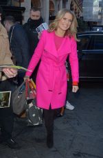 CHARLOTTE HAWKINS at Global Radio in London 01/30/2019