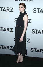 CHARLOTTE HOPE at STARZ Winter TCA Press Tour in Pasadena 02/12/2019