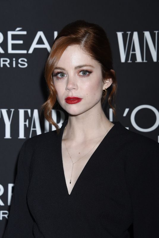 CHARLOTTE HOPE at Vanity Fair & L’Oreal Paris Celebrate New Hollywood in Los Angeles 02/19/2019
