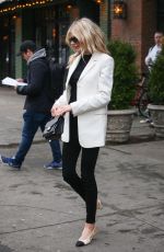 CHARLOTTE MCKINNEY Out and About in New York 02/07/2019