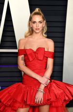 CHIARA FERRAGNI at Vanity Fair Oscar Party in Beverly Hills 02/24/2019