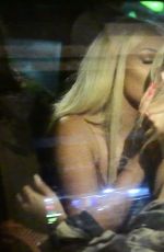 CHLOE FERRY and BETHAN KERSHAW Getting Intimate on a Taxi in Newcastle 01/29/2019