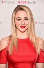 CHLOE LUKASIAK at Aha Go Red for Women Red Dress Collection 2019 in New York 02/07/2019