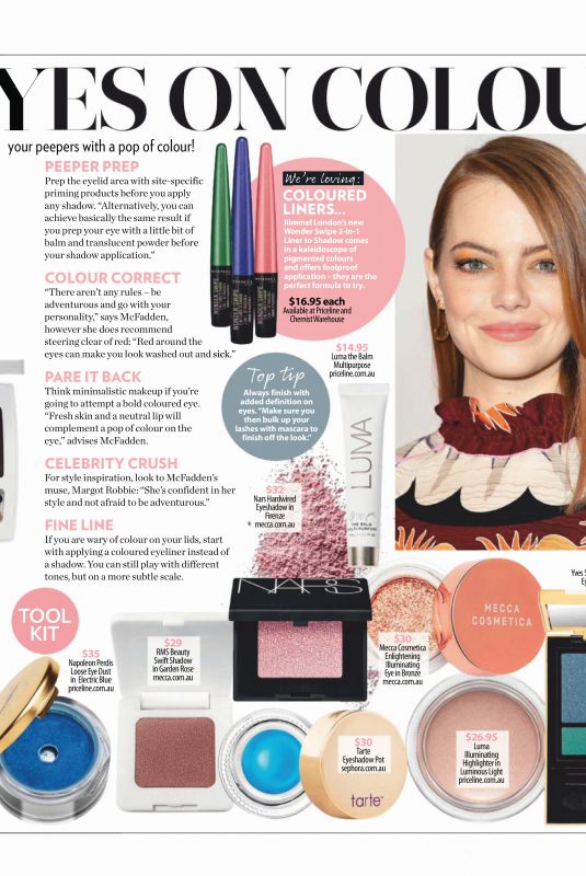CHLOE MORETZ and EMMA STONE in Who Magazine, February 2019