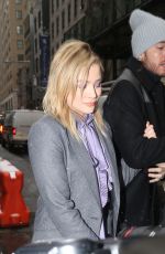 CHLOE MORETZ Arrives at Coach Show at New York Fashion Week 02/12/2019