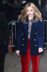 CHLOE MORETZ Arrives at Good Morning America in New York 02/20/2019