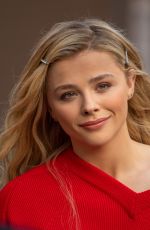CHLOE MORETZ Arrives at Jimmy Kimmel Live! in Hollywood 02/26/2019