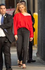 CHLOE MORETZ Arrives at Jimmy Kimmel Live! in Hollywood 02/26/2019