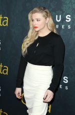 CHLOE MORETZ at Greta Premiere in Hollywood 02/26/2019