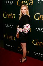 CHLOE MORETZ at Greta Screening in New York 02/19/2019