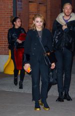 CHLOE MORETZ Leaves Highline Stages in New York 02/18/2019