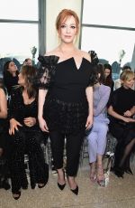 CHRISTINA HENDRICKS at Christian Siriano Fashion Show in New York 02/09/2019