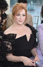 CHRISTINA HENDRICKS at Christian Siriano Fashion Show in New York 02/09/2019