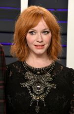 CHRISTINA HENDRICKS at Vanity Fair Oscar Party in Beverly Hills 02/24/2019