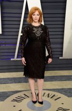 CHRISTINA HENDRICKS at Vanity Fair Oscar Party in Beverly Hills 02/24/2019