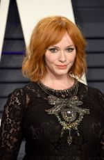 CHRISTINA HENDRICKS at Vanity Fair Oscar Party in Beverly Hills 02/24/2019