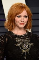 CHRISTINA HENDRICKS at Vanity Fair Oscar Party in Beverly Hills 02/24/2019