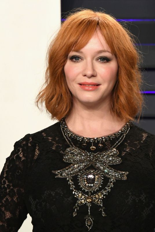 CHRISTINA HENDRICKS at Vanity Fair Oscar Party in Beverly Hills 02/24/2019