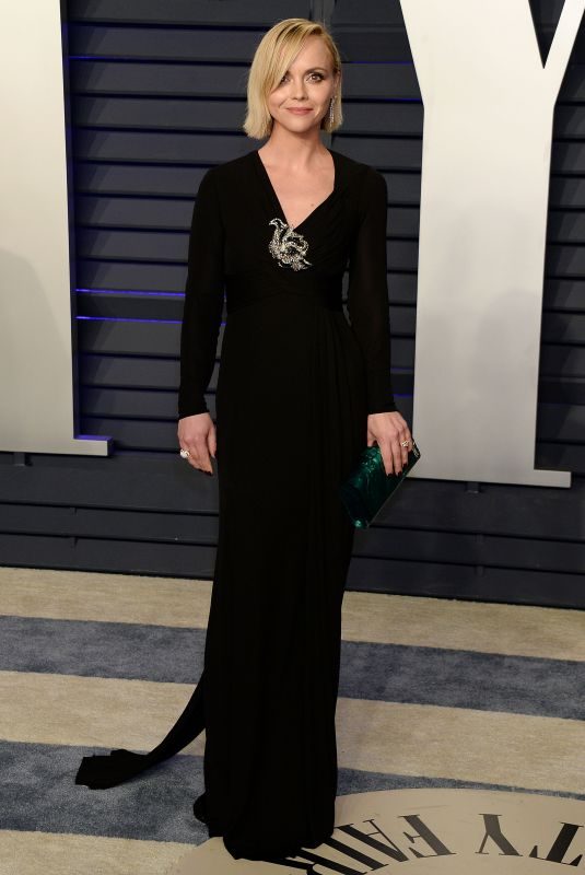 CHRISTINA RICCI at Vanity Fair Oscar Party in Beverly Hills 02/24/2019