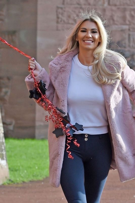 CHRISTINE MCGUINNESS on the Valentines Day Photoshoot in Cheshire 01/30/2019