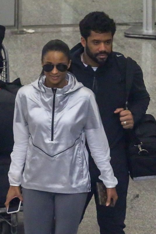 CIARA and Russell Wilson Out in Rio De janeiro 02/27/2019
