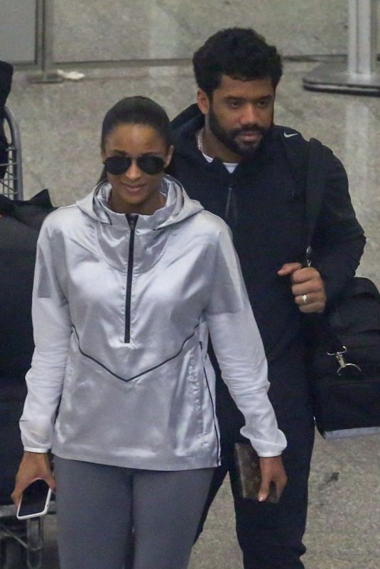 CIARA and Russell Wilson Out in Rio De janeiro 02/27/2019