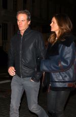 CINDY CRAWFORD and Randy Gerber Out for Dinner in New York 02/14/2019