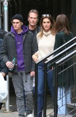 CINDY CRAWFORD Out and About in New York 02/15/2019
