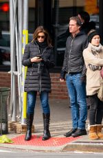 CINDY CRAWFORD Out in New York 02/17/2019