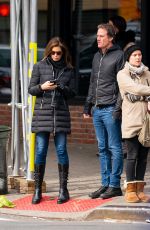 CINDY CRAWFORD Out in New York 02/17/2019
