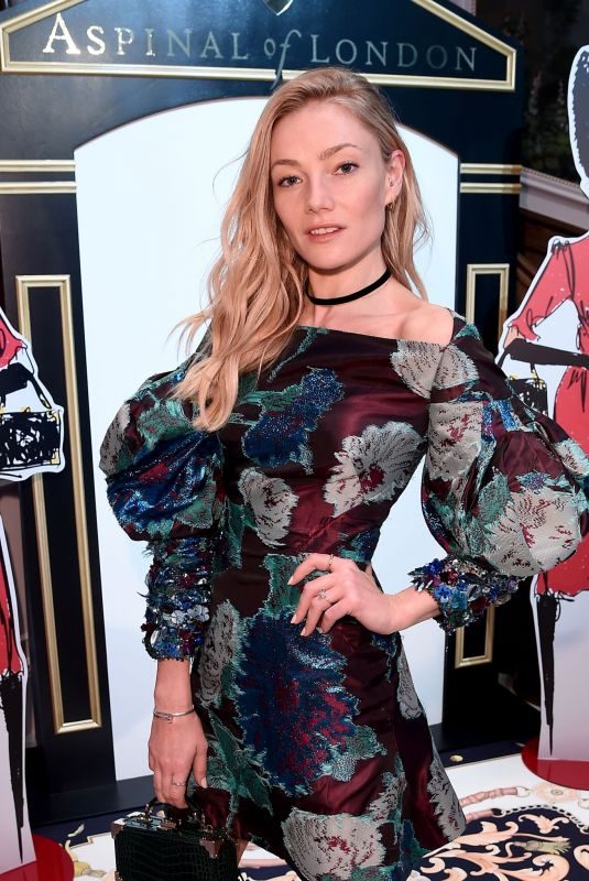 CLARA PAGET at Aspinal of London Fashion Show at LFW in London 02/18/2019