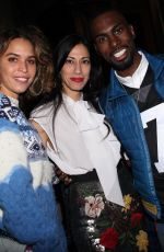 CLEO WADE at Prabal Gurung Fashion Show in new york 02/10/2019